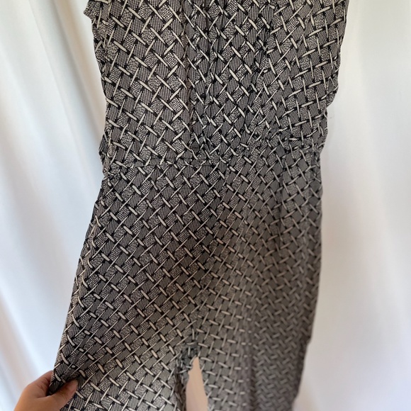 Rachel Comey Pants - Rachel Comey Spaghetti Strap Jumpsuit / Black & White Print / Size XS